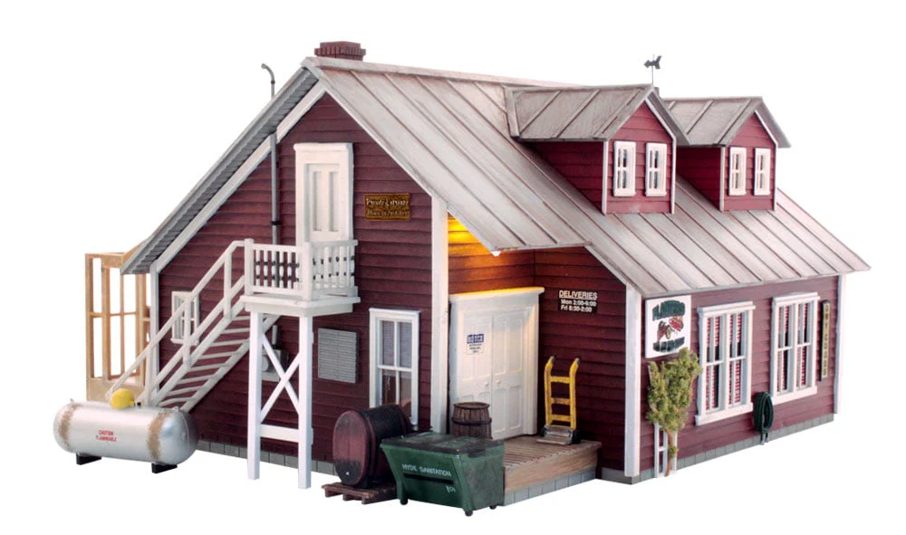 Woodland Scenics WDS BR5845 WDS5845 Country Store Expansion - O Scale NEW - Image 3