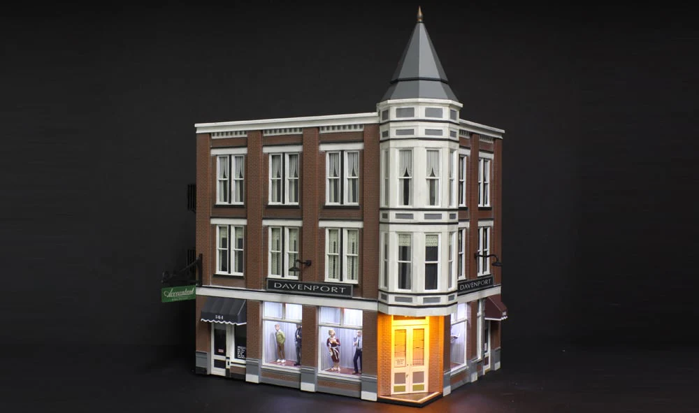 Woodland Scenics WDS BR5847 WDS5847 Davenport Department Store - O Scale limited NEW - Image 5