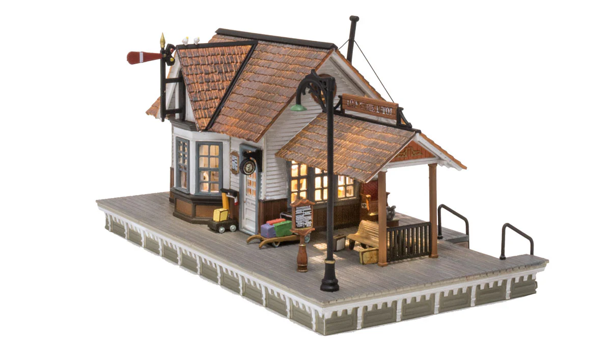 Woodland Scenics WDS BR5852 WDS5852 The Depot - O Scale  NEW - Image 4