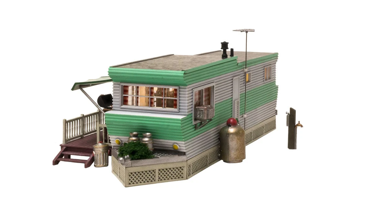 Woodland Scenics WDS BR5861 WDS5861 Grillin' and Chillin' Trailer - O Scale limited NEW - Image 2