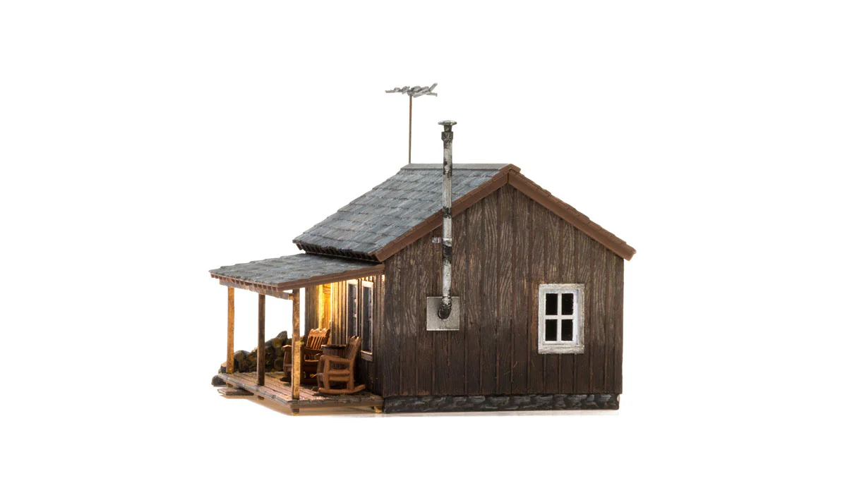 Woodland Scenics WDS BR5869 WDS5869 Rustic Cabin - O Scale NEW - Image 2