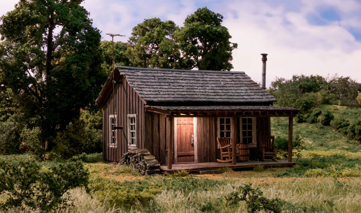 Woodland Scenics WDS BR5869 WDS5869 Rustic Cabin - O Scale NEW - Image 8
