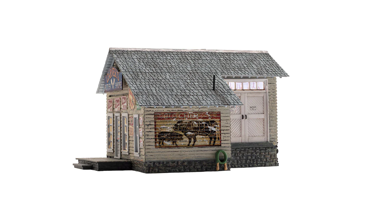 Woodland Scenics WDS BR5872 WDS5872 Carver's Butcher Shoppe - O Scale limited NEW - Image 6