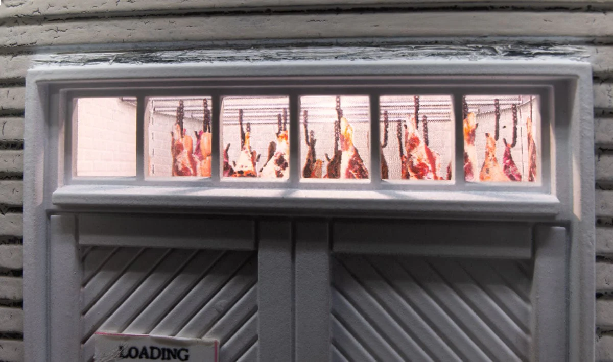 Woodland Scenics WDS BR5872 WDS5872 Carver's Butcher Shoppe - O Scale limited NEW - Image 8