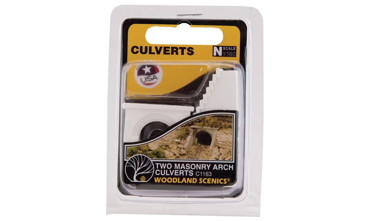 Woodland Scenics WDS C1163 WDS1163 Masonry Arch Culvert - N Scale NEW - Image 4
