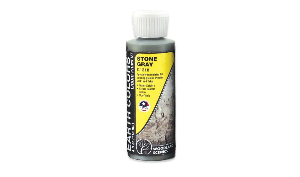 Woodland Scenics WDS C1218 WDS1218 Earth Colors Liquid Pigment Stone Gray   NEW - Image 2