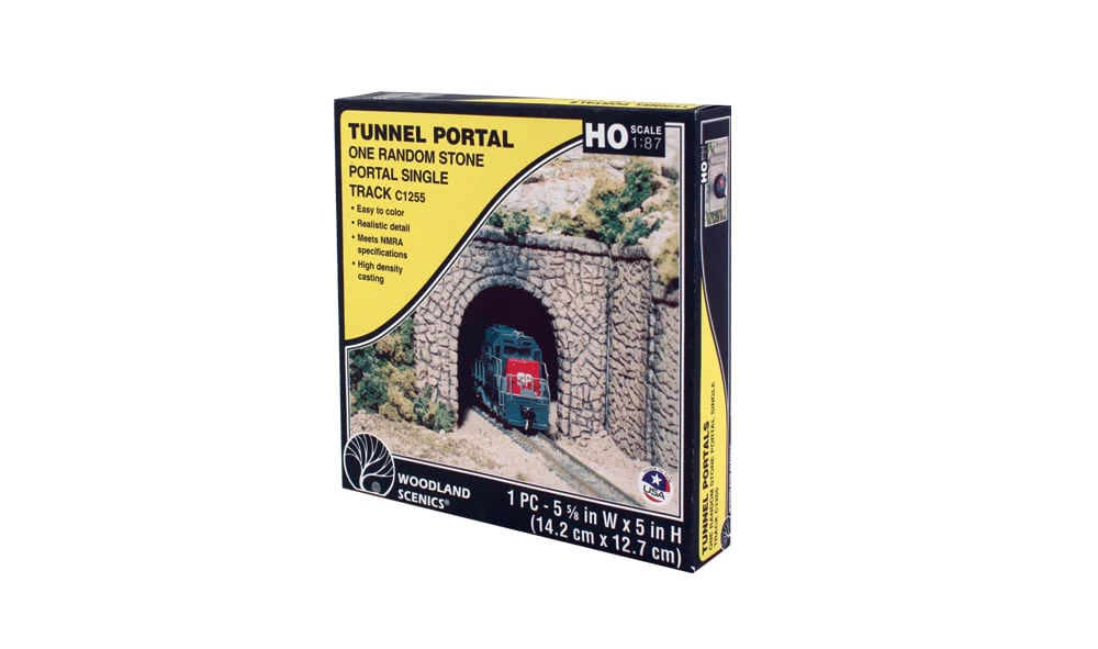 Woodland Scenics WDS C1255 WDS1255 Random Stone Single Portal - HO Scale NEW - Image 4