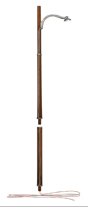 Woodland Scenics WDS JP5646. WDS5646 Wooden Pole Street Lights - O Scale NEW