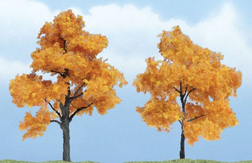 Woodland Scenics WDS TR1604 WDS1604 Ready-Made Fall Maple O SCALE NEW