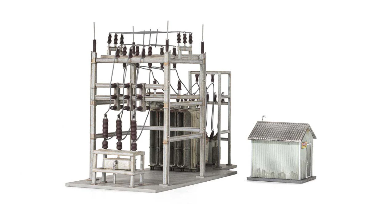 Woodland Scenics WDS US2268 WDS2268 Substation - HO Scale NEW - Image 5