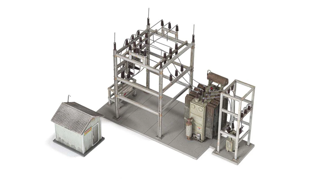 Woodland Scenics WDS US2268 WDS2268 Substation - HO Scale NEW - Image 6