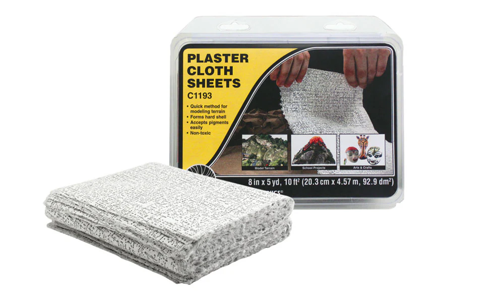Woodland Scenics WDS1193 Plaster Cloth Sheets - Image 2